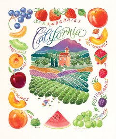 California fruits: